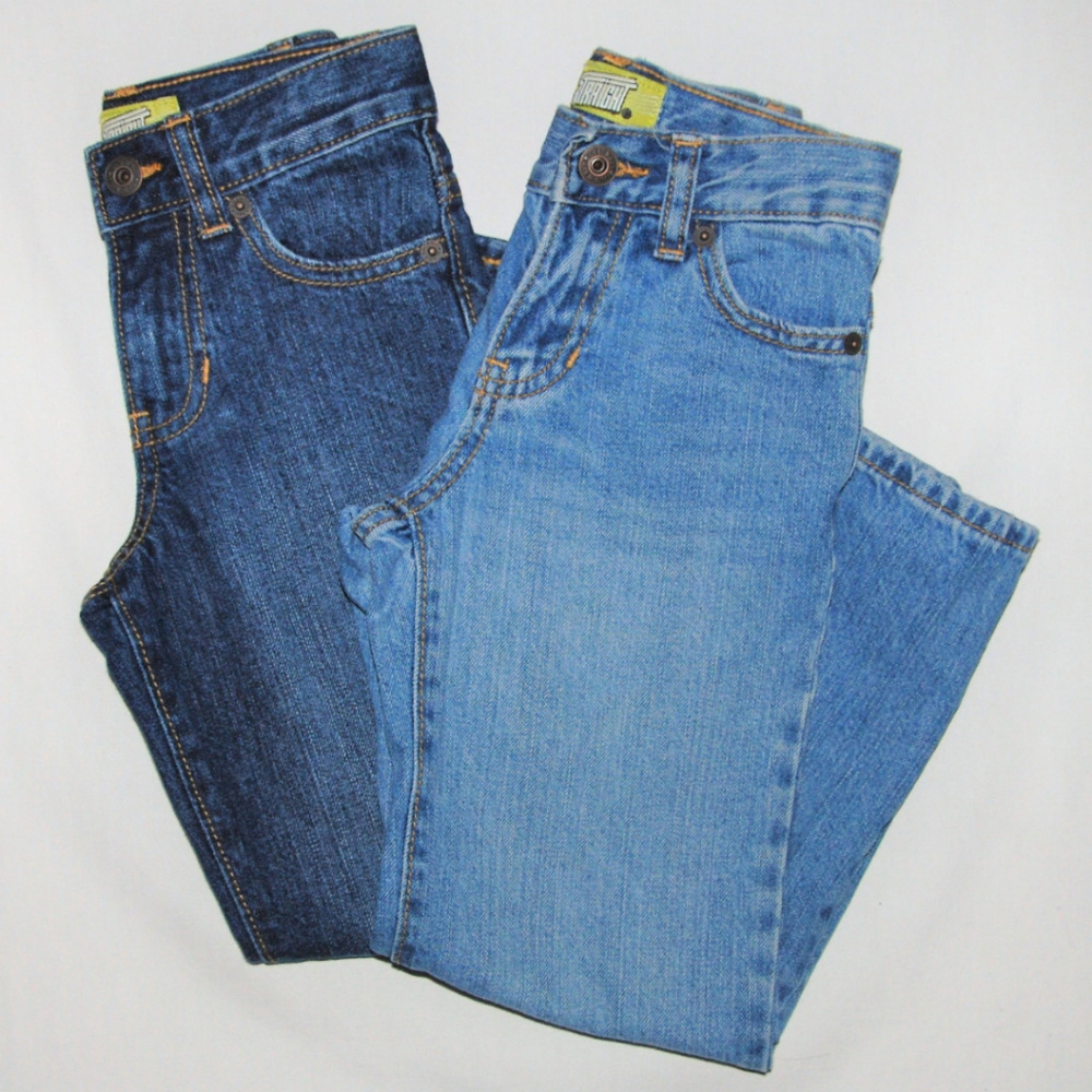 Old Navy Jeans ~ 2 Pairs ~ Straight ~ Boy's Size 6